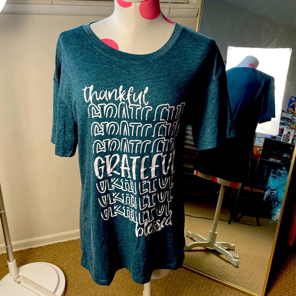 Thankful Logo Tee BNWOT